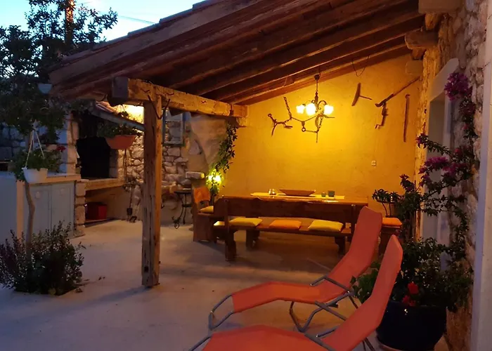 Charming Stone In A Peaceful Setting Near Crikvenica Villa Barci